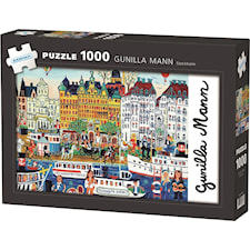 Gunilla Mann Stockholm Pussel 1000 bitar Kärnan
