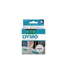 Teippi DYMO D1 12 mm musta vihreällä
