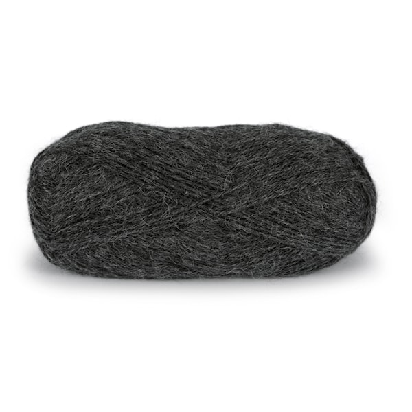 Du store Alpakka Tynn 50 g Koksgrå 110