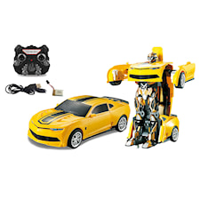Radiostyrd Transformerare, Bil & Robot, Gul