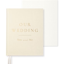 The Wedding Journal 25,5 x 20 cm Off-white Paperstyle