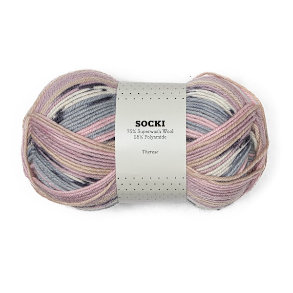 Socki Garn Ullmix 100 g Therese B139 Adlibris