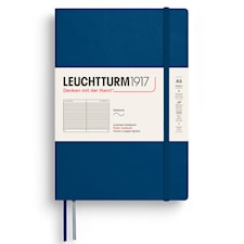 Anteckningsbok A5 Soft Linjerad Indigo Leuchtturm1917
