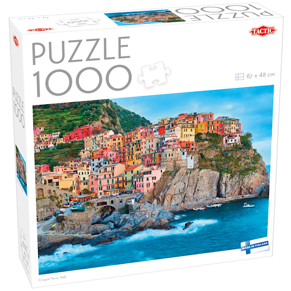 Cinque Terre Italien Pussel 1000 Bitar Tactic