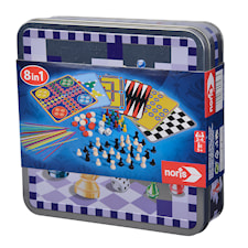 8 i 1 Spel i Metallbox