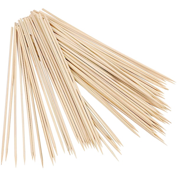 Bambuspinner, L: 25 cm, tykkelse 3 mm, 200 stk./ 1 pk.