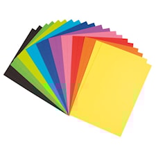 Paperi Värillinen Paksu A4 20 arkkia 10 väriä Playbox
