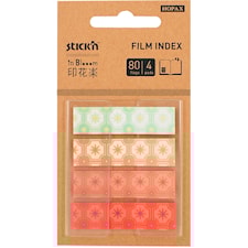 Popup Index Stick'n In Blooom Stars 4x20blad