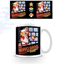 Super Mario Bros Mugg NES Cover