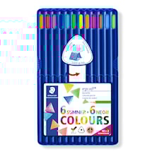 Ergosoft® träfärgpennor, Bonuspack 10+2