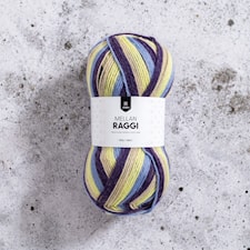 Mellanraggi Garn Ullmix 100 g Trendy Florals Järbo