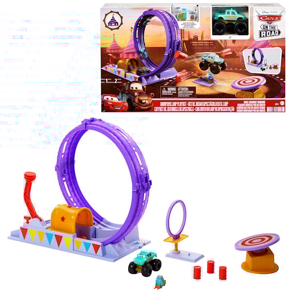 Disney Pixar Cars On the Road Showtime Loop Playset