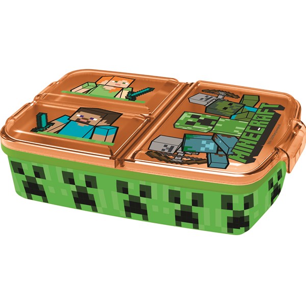 Minecraft Matlåda med Fack 18 x 13 cm