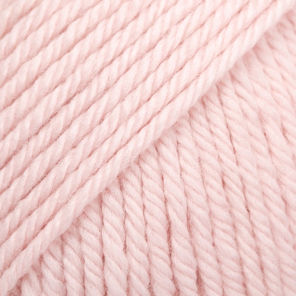 Daisy Uni Colour Ullgarn 50 g powder pink (06) Drops