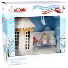 Mumin Vinterbadhus Och 3 Figurer
