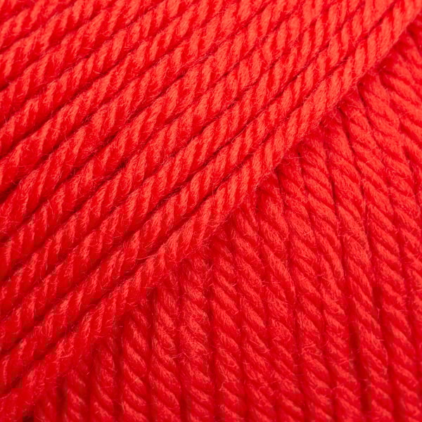 Daisy Uni Colour Ullgarn 50 g red (20) Drops