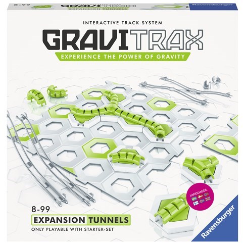 GraviTrax Tunnels SV/DA/NO/FI/IS/EN, online | Adlibris verkkokauppa – Laaja  valikoima ja edulliset hinnat