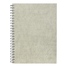 Anteckningsbok A4 Linjerad Linen Bigso