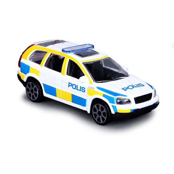 Svensk politibil 1:43 13 cm Bburago