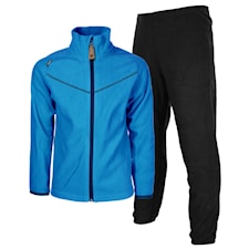 Fleece Set Umeå, Blå/Svart, Lindberg