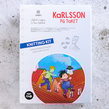 Astrid Lindgren Ilon Wikland stickkit Karlssons Sockor Järbo