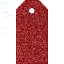 Manillamerker, rød, str. 5x10 cm, 300 g, 15 stk./ 1 pk.