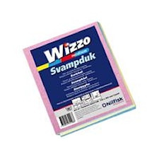 Oppvaskklut Wizzo Clean M assorterte farger (4)