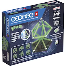 Geomag Glow Recycled 42 delar