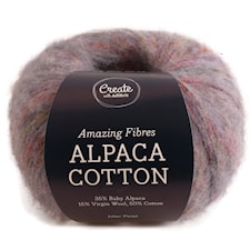 Adlibris Alpaca Cotton 50g Lilac Twist A694