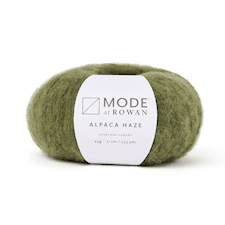 Alpaca Haze Alpacka mix, 50 gr Khaki 018 Mode at Rowan
