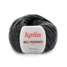 Big Merino Garn 100 g Dark grey 13 Katia