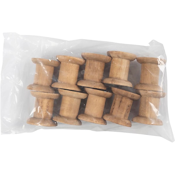 Spole, H: 50 mm, dia. 30+48 mm, hullstr. 10 mm, 10 stk./ 1 pk.