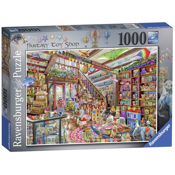 The Fantasy Toy Shop, Pussel, 1000 bitar, Ravensburger