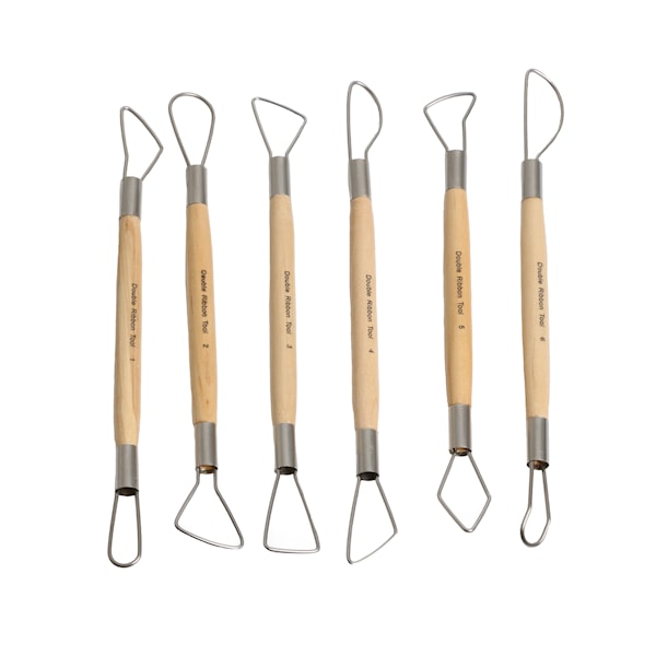 Leireverktøy, runde kanter, L: 20 cm, 6 stk./ 1 pk.