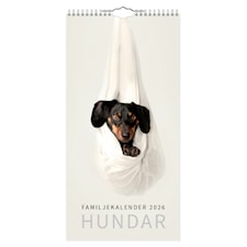 Familjekalender Hundar 2026
