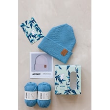 Moomin x Novita Beanie Pipo Kit Flodvatten