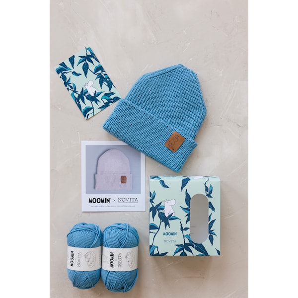 Moomin x Novita Beanie Lue Kit Elvevann