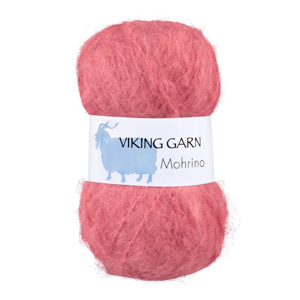Mohrino Garn 50 g Korall 562 Viking Garn