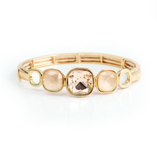 Glam Armband Armband, Champagne gold