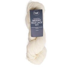 Adlibris Merino Silk Lace DIY 100 gram Undyed A732