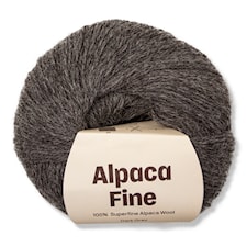 Alpaca Fine 50 g Dark Grey A201 Adlibris