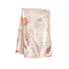 Majvillan True Unicorns Bomullsfilt Ekologisk Bomull 75x85 cm Rosa