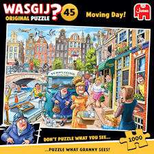 Wasgij Original 45 Moving Day! Pussel 1000 bitar, Jumbo