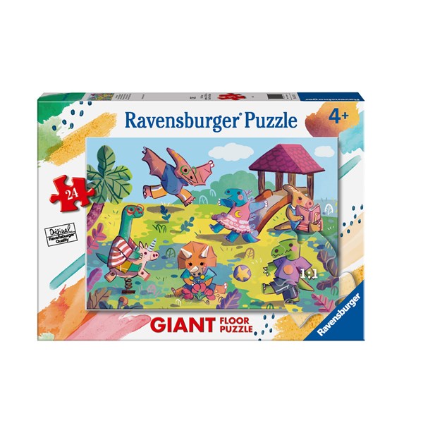 Dinosaurs Giant Floor Puzzle 24 bitar, Ravensburger