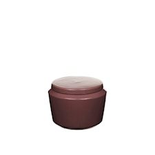 Södahl Vintage Burk m lock Stengods 14x10 cm Dusty Berry