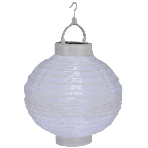 Rislampe, LED, Solcelle, Hvit