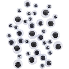 Rullögon Diameter Mix 6+8+10 mm 40-pack Creativ Company
