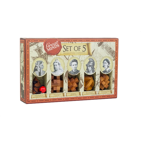 Great Minds Giftset Hjärngympa 5-pack