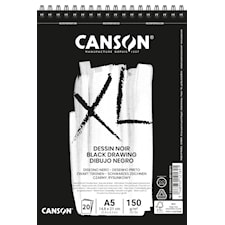 Canson XL Dessin Noir 20 Arkkia 150 g A5