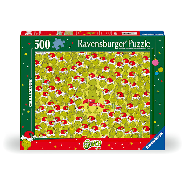 Pussel Grinch 500 bitar, Ravensburger